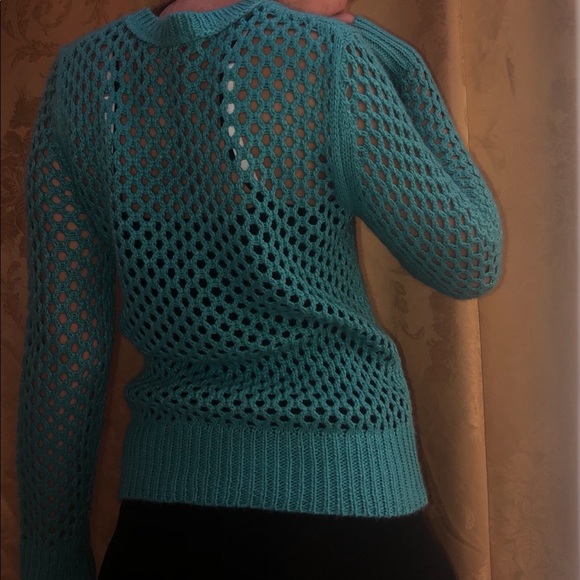 Turquoise sweater - Picture 2 of 2